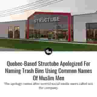 Quebec-based furniture retailer Structube has apologized for labelling trash bins using common names of Muslim men.⁠
⁠
*Click the link in @mtlblog bio for the full story! ⁠

