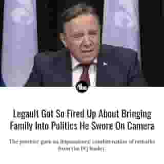 After Parti Québécois leader Paul Saint-Pierre Plamondon suggested that Premier François Legault and his family broke public health rules, the premier fired back in an impassioned comdemnation of the remarks on Thursday.⁠
⁠
*Click the link in @mtlblog bio for the full story! ⁠
⁠
⁠
