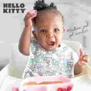Mealtime just got sweeter with the adorable #BumkinsxHelloKitty collection 🎀Visit the link in bio to shop online at @bumkinsbaby! 