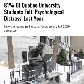 The majority of those students — 52% — said they didn't seek help due to a lack of time, while 47% cited the high costs associated with counselling.⁠
⁠
*Click the link in @mtlblog bio for the full story! ⁠
⁠
📸: Aija Lehtonen via @dreamstime⁠
