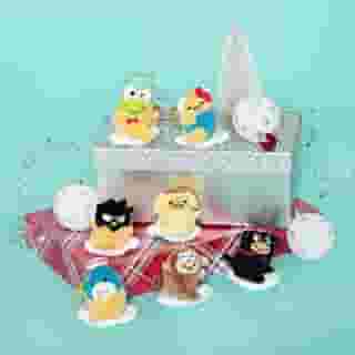 Day 6 of 12 Days of Gifting is here! 🎄💖Follow the steps below to enter for a chance to win today's egg-stra cute prize: ⁠
⁠
❄️Follow @sanrio on Instagram⁠
❄️Like this post⁠
❄️Tag a friend ⁠
⁠
Sweepstakes ends 12/6 at 11:59pm PST. One winner will be chosen and contacted by 12/13 via DM. No purchase necessary. Must be a US resident and 18+ to enter. Visit the link in bio for the official rules. Shop these @gudetama plush key charms at @kidrobot!