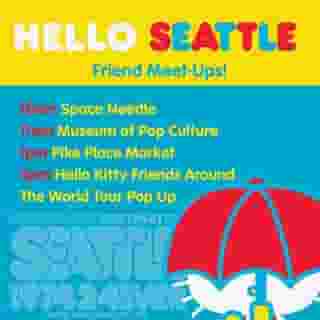 Hello Seattle! ☂️We’ll be hosting Friend Meet-Ups on Friday, December 6th (tomorrow!) to celebrate the grand opening of the Hello Kitty Friends Around The World Tour ✈️ in the greater Seattle area. The first 3 friends at each location will receive a pair of tickets to the immersive pop-up experience. Plus, our next 25 friends will receive a small (exclusive) gift while supplies last. Visit the link in bio for more info + make sure to follow along on @hellokitty's Instagram Story ✨#HelloKitty45 #1974to4ever ⁠