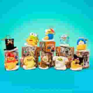 Lazy and cute 💛Which gudetama plush charm is your favorite? Available online at @kidrobot. 