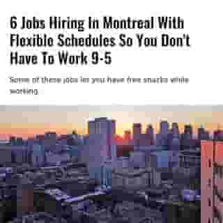 Whether you're a student with a crazy schedule or the kind of person looking for something that isn't the typical 9-5, any of these jobs would be a great fit.⁠
⁠
*Click the link in @mtlblog bio for the full story! ⁠
⁠
📸: S. Nou via @unsplash