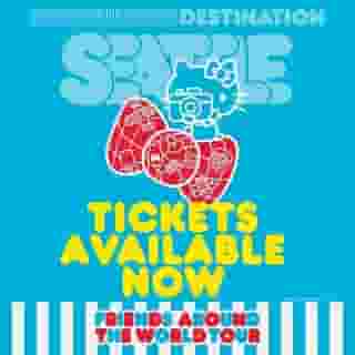 Destination: Seattle! The @hellokitty Friends Around The World Tour ✈️ is popping up in the greater #Seattle area from Dec. 7 - Dec. 29. Link in bio to purchase your tickets today! ✨#HelloKitty45 #1974to4ever 