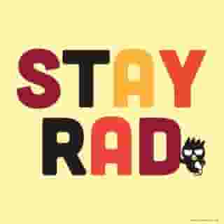 Stay rad 😎Visit the link in bio to shop this design on a tee and more! #MondayMotivation #BadtzMaru 