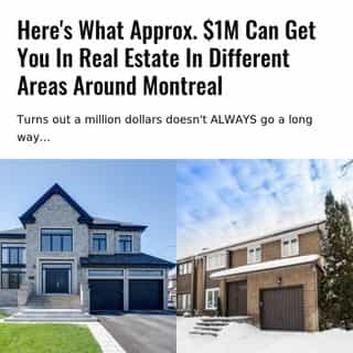 A million can get you a magnificent home or it could get you a 1-bedroom apartment — depending on which area you're looking in.⁠
⁠
*Click the link in @mtlblog bio for the full story! ⁠
⁠
📸: Alessio Varano via Centris.ca & @rozenblatrealtygroup⁠
⁠
⁠
