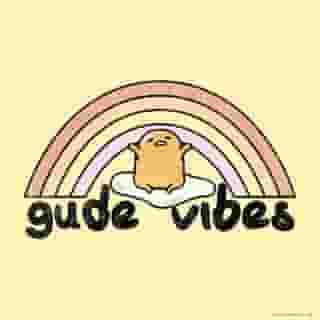 Sending gude vibes 🥚✨ Visit the link in bio to shop this @gudetama design on a tee! #MondayMotivation #gudetama 