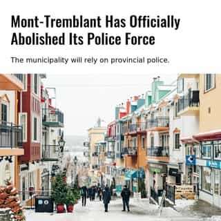 They will rely on the Sûreté du Québec (SQ) for local policing. 👮🚓⁠
⁠
*Click the link in @mtlblog bio for the full story! ⁠
⁠
📸: Irina Brester via @Dreamstime