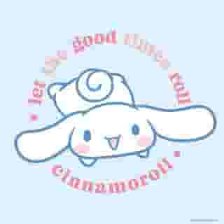 Let the good times roll 💙 Link in bio to shop the tee! #MondayMotivation #Cinnamoroll⁠
