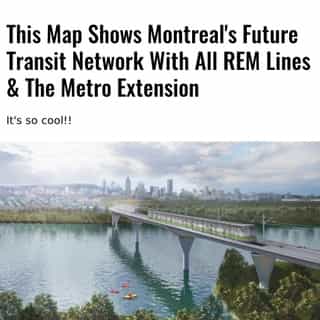A map released by CDPQ Infra, the company behind the REM projects, gives Montrealers an exciting glimpse at the future of transit service. ⁠
⁠
*Click the link in @mtlblog bio for the full story! ⁠
⁠
📸: @rem_metro⁠
