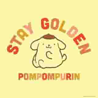 Friendly reminder from one of our favorite pups, #Pompompurin 🐶✨ (Link in bio to shop the tee!) #InternationalDogDay 