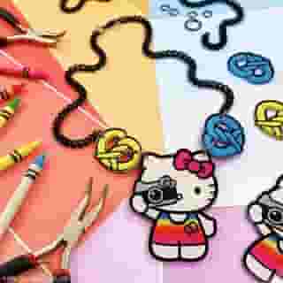 Hello LA! 🌈 Come join the summer fun at @hellokittyhollywood and learn how to create supercute @hellokitty jewelry hosted by Los Angeles based artist @onch. Tickets for #KonnichiwaSummer workshops are available for purchase and include all materials for the workshop. Link in bio to get your tickets + more info! ✨⁠