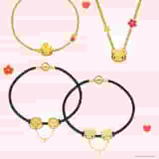 ✨Introducing new 24k gold jewelry featuring @hellokitty and friends ✨ Link in bio to shop. #HelloKitty