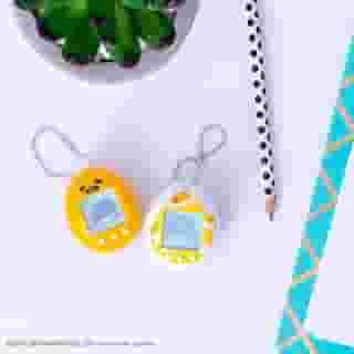 Your favorite childhood game meets your favorite lazy egg 🍳 Visit the link in bio to shop @gudetama Tamagotchi! #gudetama 