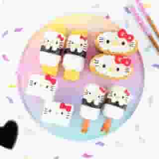 
Soy sweet 💕 Celebrate #InternationalSushiDay 🍣 with a supercute and super yummy @hellokitty sushi platter! Visit the link in bio for the step-by-step recipe by @lovefirstbento. #hellokitty 