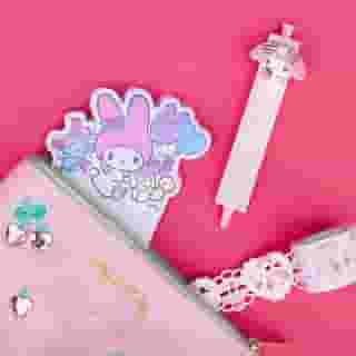 A sweet smile, a pretty Melody 💖 Receive this free 3-D pen with any #MyMelody purchase over $35! Online only with code PRETTYMELODY ✨ Link in bio to shop! 