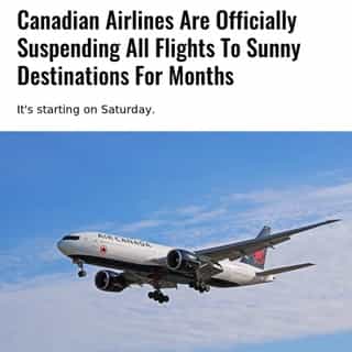 Trudeau said the government and the airlines agree that now is not the time to be flying. ⁠
⁠
*Click the link in @mtlblog bio for the full story! ⁠
⁠
📸: Tom Samworth via @dreamstime⁠
