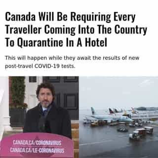 Justin Trudeau announced the new measure on January 29 and said that mandatory testing at airports will be introduced in the coming weeks.⁠
⁠
*Click the link in @mtlblog bio for the full story! ⁠
⁠
📸: @justinpjtrudeau & David Preston via @unsplash⁠
