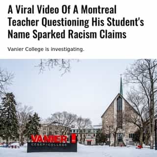 "The bottom line is we want to know what happened there — what is the context and how [the other] students [perceived] it." - Monica Bhattacharya, director of communications and corporate affairs, Vanier College⁠
⁠
*Click the link in @mtlblog bio for the full story! ⁠
⁠
📸: Michel Brussieres via @dreamstime⁠
