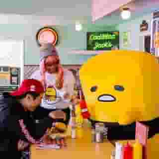 Order up! Introducing a new egg-clusive collection inspired by your favorite lazy egg, @gudetama 🍳🍔 This menu is limited edition, so order now. Link in bio to shop! #monthofmeh #gudetama 