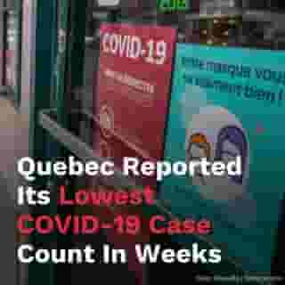 Quebec just reported its lowest daily COVID-19 case count in weeks.⁠
⁠
Legault hinted at a possible relaxing of measures in some regions.⁠
⁠
*Click the link in @mtlblog bio for the full story! ⁠
⁠
