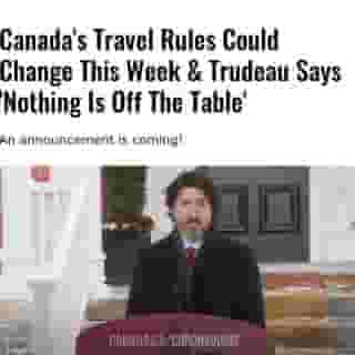 One again, Justin Trudeau is warning Canadians that “nothing is off the table” when it comes to Canada’s travel rules.⁠
⁠
*Click the link in @mtlblog bio for the full story! 👈⁠
⁠
📸: @justinpjtrudeau