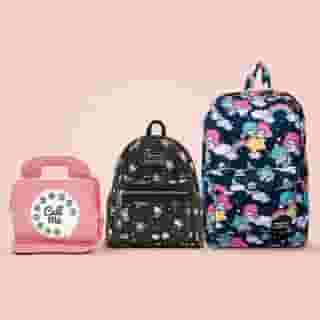 Which is your favorite? 💖 Link in bio to shop new @loungefly styles. #sanrio 