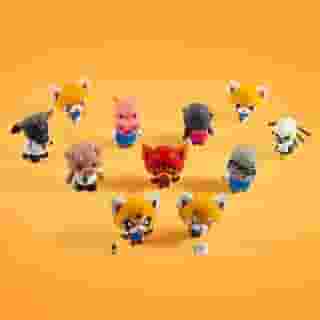 Simply sweet 💕 and raging with fun! 🔥 Shop the new @aggretsuko vinyl mini blind box series now at @kidrobot. Link in bio to shop! #Aggretsuko 