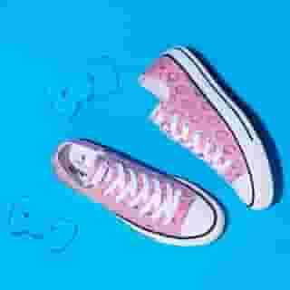 Sweet new kicks 🎀 Visit the link in bio to shop the latest #ConverseXHelloKitty collection. 