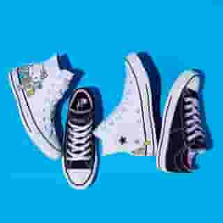 Dress code for Spring: Hello Kitty 🌻🎀⭐️The new collection is available at @sanrio, @converse and @kohls. Shop link in bio. #ConverseXHelloKitty 

