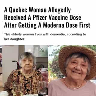 While some people may be upset by the fact that the provincial government doesn't want to give citizens both doses of the Pfizer and Moderna vaccines, one Quebec woman accidentally got one of each.⁠
⁠
*Click the link in @mtlblog bio for the full story! ⁠
⁠
📸: Courtesy of Patrizia Di Biase-Leone⁠
