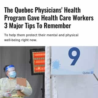 Our health care workers in Quebec have been working tirelessly since March to make sure that citizens are safe and to help combat COVID-19. As you can imagine, it takes a toll on them not only physically, but mentally, as well.⁠
⁠
*Click the link in @mtlblog bio for the full story! ⁠
⁠
📸: Meunierd via @dreamstime⁠
