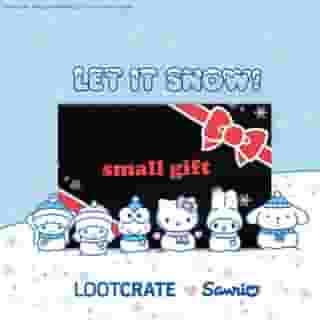❄️Let it snow❄️ The #Sanrio small gift crate is 50% off all weekend. Shop online at @lootcrate with code SanrioFlash50 - link in bio!  
