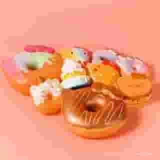 Get your hands on the latest #ClairesLovesHelloKitty squish collection, including two limited edition #HelloKitty super size squish exclusively at @clairesstores 🍩✨ Plus, follow @hellokitty for a special squish surprise! Link in bio to find a store. 


