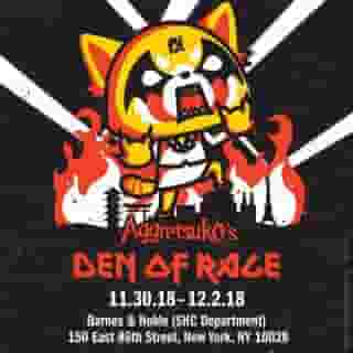Are you ready #NYC?! @aggretsuko's #DENOFRAGE is coming to @barnesandnoble this weekend!🔥 Click the link in bio for more info. #Aggretsuko
