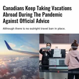 Despite repeated advice from Canada’s federal officials, it appears many Canadians continue to take vacations abroad during COVID-19.⁠
⁠
*Click the link in @mtlblog bio for the full story! ⁠
⁠
📸: Psychoshadowmaker & Shawn Goldberg via @dreamstime⁠
