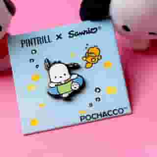 @PINTRILL x #Sanrio is back, this time with your pal #Pochacco! Shop link in bio ✨