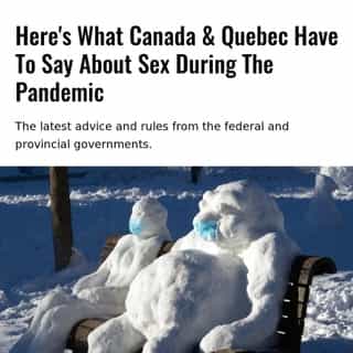 Governments began issuing COVID-19 sexual health recommendations in the spring, but have continued to update them.⁠
⁠
*Click the link in @mtlblog bio for the full story! ⁠
⁠
📸: Louise Rivard via @dreamstime⁠
