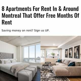 Pretty hard to say no to a month or two of free rent.⁠
⁠
*Click the link in @mtlblog bio for the full story! ⁠
⁠
📸: @rentals.ca⁠
