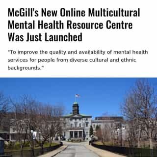 "Addressing issues of language, culture, religion and other aspects of diversity, the MMHRC will promote greater equity in mental health care." ⁠
⁠
*Click the link in @mtlblog bio for the full story! ⁠
⁠
📸: Meunierd via @dreamstime⁠

