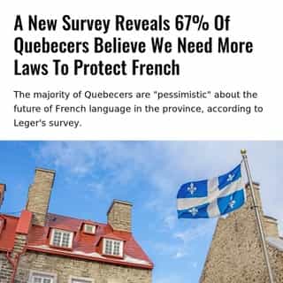 This data comes from a survey conducted in early September 2020 by the Lionel-Groulx Foundation and Mouvement national des Québécois, in collaboration with Leger.⁠
⁠
*Click the link in @mtlblog bio for the full story! ⁠
⁠
📸: Jerome Cid via @dreamstime⁠
