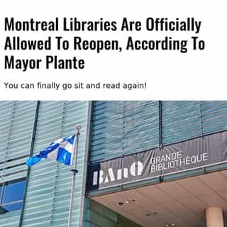 The City of Montreal is reopening study spaces in public libraries across the city are reopening by reservation only.⁠
⁠
*Click the link in @mtlblog bio for the full story! ⁠
⁠
📸: Cagkan Sayin via @dreamstime⁠
