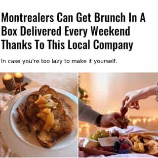 Brunch Box Mtl makes exquisite brunches, wraps them in a box, and delivers them right to your doorstep. What more could you ask for?⁠
⁠
*Click the link in @mtlblog bio for the full story! ⁠
⁠
📸: @brunchbox.mtl ⁠
