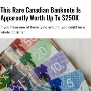 It's time to check your sock drawers and piggy banks because if you have a certain rare Canadian bill lying around, you could be a whole lot richer.  ⁠
⁠
*Click the link in @mtlblog bio for the full story! ⁠
⁠
📸: Romana Romaniuk via @dreamstime⁠
⁠

