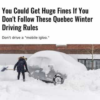 While winter driving can indeed be a comedy of errors, here's how you can avoid being the punchline this winter. ⁠
⁠
*Click the link in @mtlblog bio for the full story! ⁠
⁠
📸:  Marc Bruxelle via @dreamstime⁠

