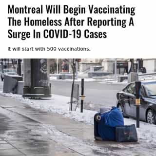 Drouin said the city has seen 172 new cases of COVID-19 linked to the homeless community since the beginning of December.⁠
⁠
*Click the link in @mtlblog bio for the full story! ⁠
⁠
📸: Ykartsova via @dreamstime⁠
