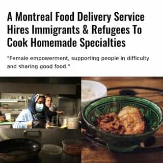 If typical food delivery app dishes are getting stale, there's a new way for Montrealers to break the cycle of ordering from the same chain restaurants. And it'll make you feel good too!⁠
⁠
*Click the link in @mtlblog bio for the full story! ⁠
⁠
📸: Tsahaï Papatakis & @food.elles.mtl⁠
