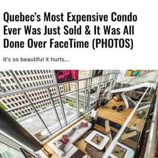 Dubbed the "Rockstar," this unit is everything you'd imagine from a scene in a movie.⁠
⁠
*Click the link in @mtlblog bio for the full story! ⁠
⁠
📸: @kaufmangroup.ca⁠
⁠
⁠
