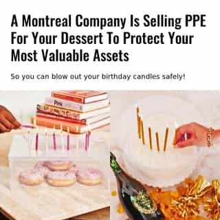 The pandemic has changed many aspects of our lives, including the concern of blowing out our birthday candles. But, one Montreal company has created a genius solution to this problem⁠
⁠
*Click the link in @mtlblog bio for the full story! ⁠
⁠
📸: @crackedcakesmtl⁠
⁠
⁠
